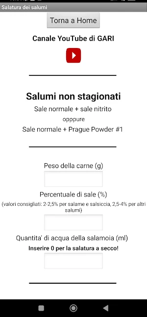 Come salare i salumi Screenshot 1
