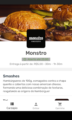 Monstro Hamburgueria Screenshot 0
