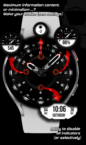 WFP 225 Brutal Mod2 Watch Face Screenshot 3