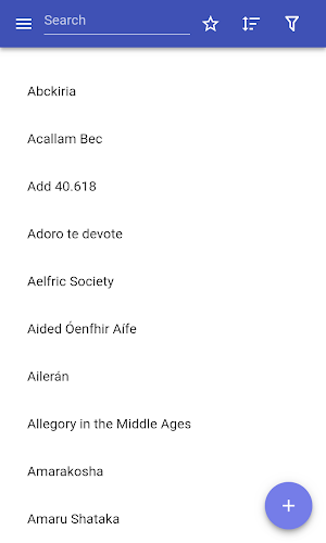 Medieval literature Screenshot 0