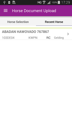 FEI HorseApp Screenshot 2
