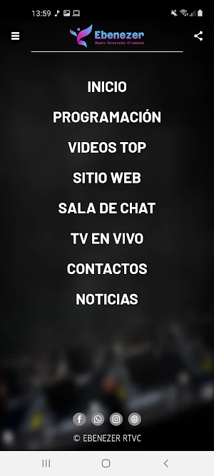 EBENEZER RTVC SUIZA Screenshot 2