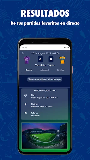 México - Liga 2021 Screenshot 1