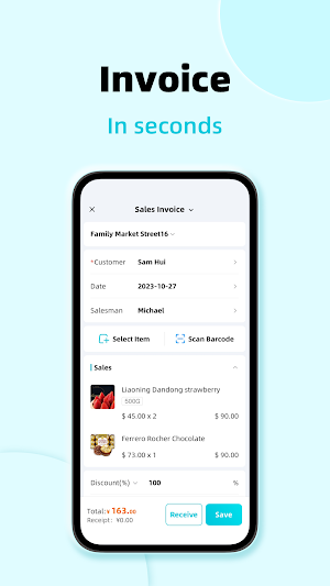 Ailit: invoice&inventory Screenshot 1