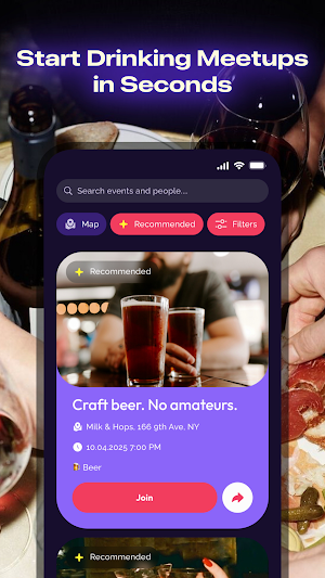 GoChinChin — Drink meetups Screenshot 1