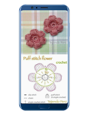 Crochet Flower Pattern Ideas Screenshot 3