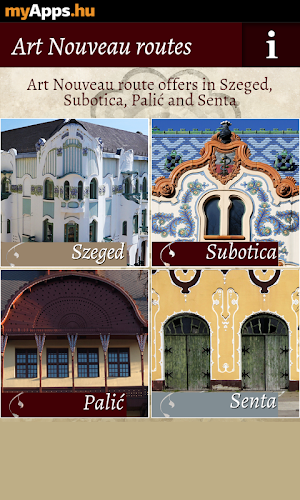 Art Nouveau routes Screenshot 0