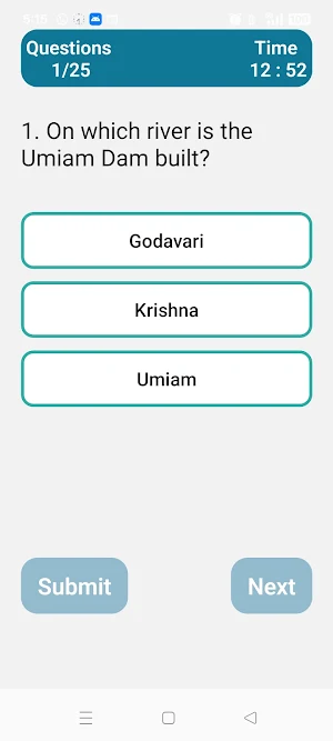 Meghalaya Quiz Screenshot 0