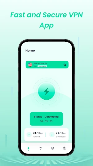FastNode-Fast & Secure VPN Screenshot 1
