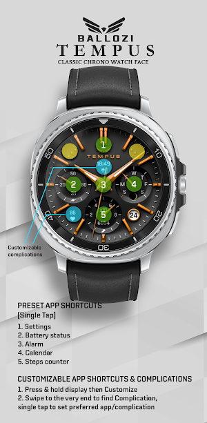Ballozi TEMPUS Classic Chrono Screenshot 2