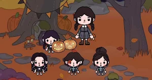 Toca Wednesday Addams Boca HD Screenshot 3