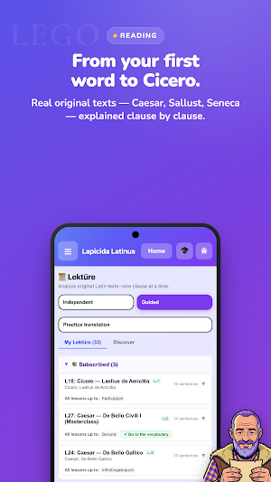 Lapicida Latinus: Learn Latin Screenshot 3