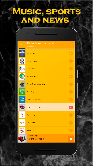 Radio Ecuador live Screenshot 1