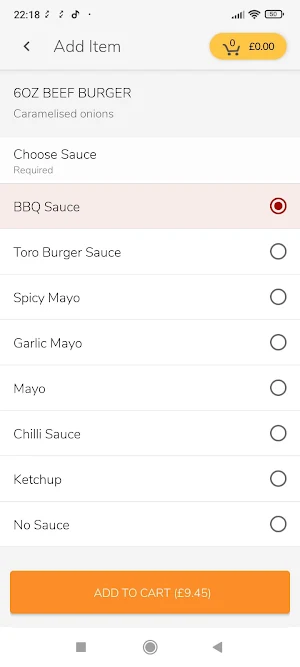 Toro Smash Burger Crowborough Screenshot 1