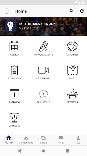 SatNews Events Screenshot 2