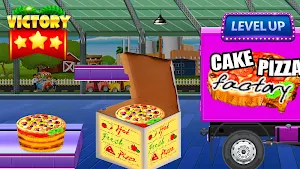 Cake Pizza Factory Tycoon: Kitchen Cooking Game Screenshot 3