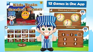 2nd Grade Games: Trains Screenshot 0