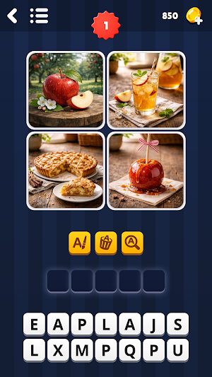 4 Pics 1 Word: Puzzle Screenshot 1
