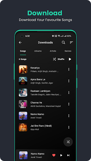Musify-Online Music Player Screenshot 2