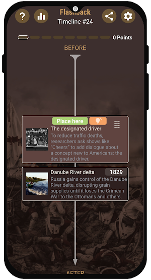 Flashback History Quiz Screenshot 2