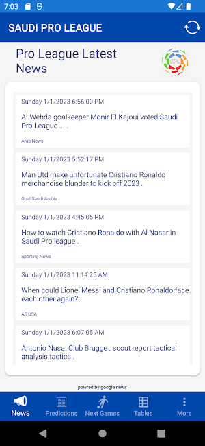 Saudi Pro League Screenshot 0