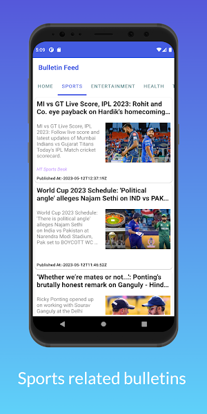 Bulletin - Daily Headlines Screenshot 2