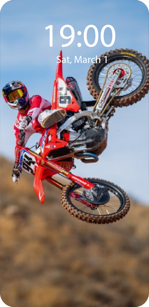 Motocross Live Wallpaper Screenshot 3