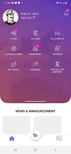 Hellespont Seafarer Portal Screenshot 1