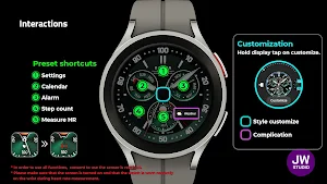 JW109 jwstudio watchface Screenshot 2