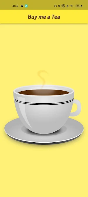 Buy me a Tea Screenshot 1