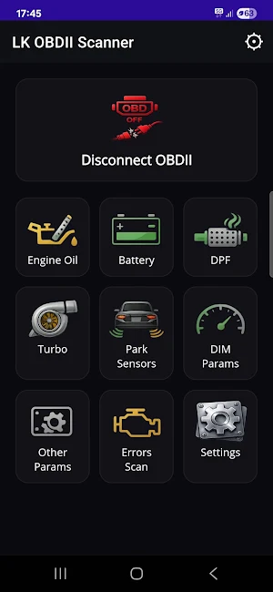 LK OBDII Scanner for Volvo Screenshot 0