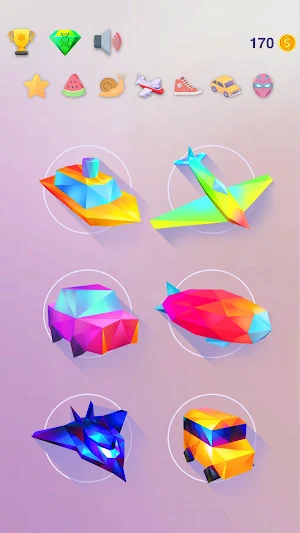 LowPoly 3D Puzzle Screenshot 1