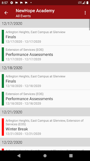 NewHope Academy Screenshot 3