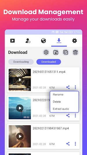 Video Downloader for Instagram, Story Saver Screenshot 2