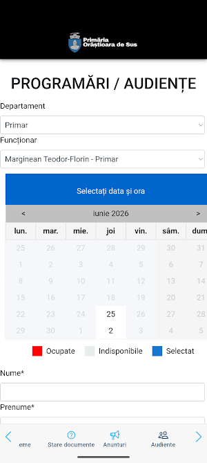 Orastioara App Screenshot 1