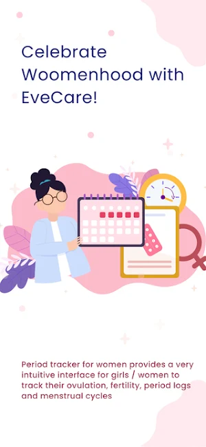EveCare period tracker & diary Screenshot 0