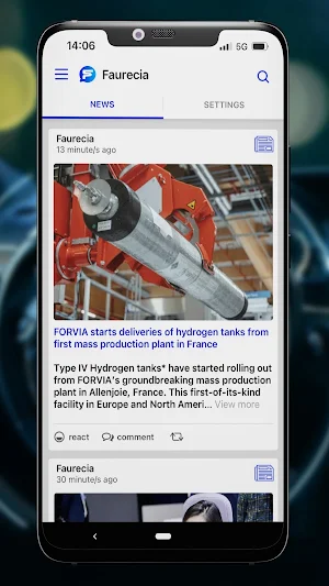 FORVIA Connect Screenshot 1