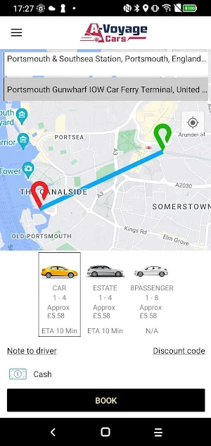 Voyage Cars Screenshot 0