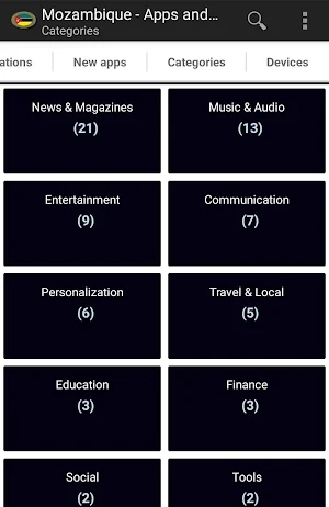 Mozambican apps Screenshot 2