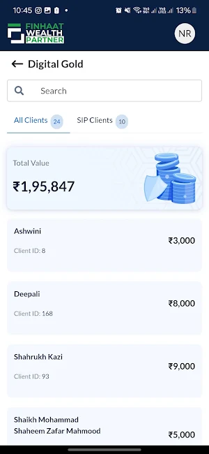 Finhaat Wealth Partner Screenshot 2