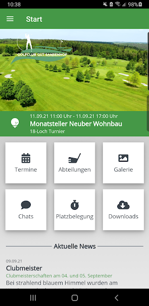 Golf Gut Sansenhof Screenshot 1