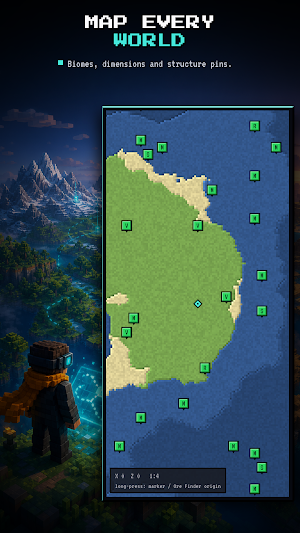 OreScout: Diamond Seed Finder Screenshot 1