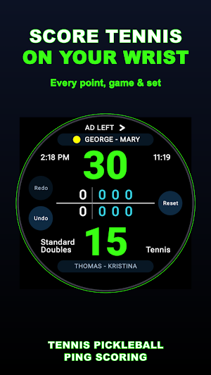 Tennis Pickleball Ping Scoring Screenshot 0