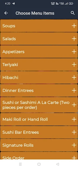 Zen Asian Fusion Lounge Screenshot 2