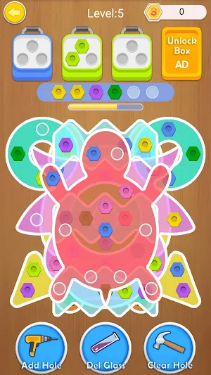 Screw Sort - Wood Bolts Screenshot 2