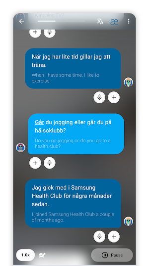 Learn Swedish Speak & Listen Screenshot 1