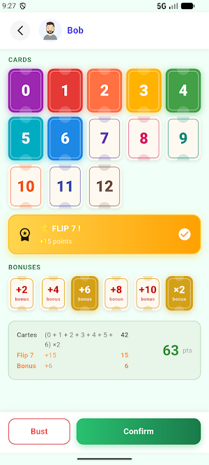 Flip7 Score Screenshot 2