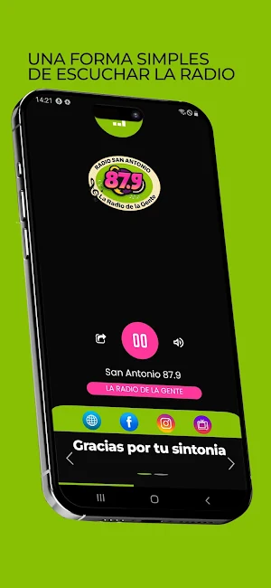 Radio San Antonio 87.9 Screenshot 1