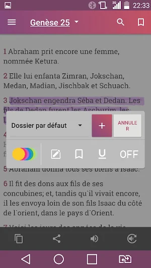 La bible de Jérusalem Français Screenshot 2