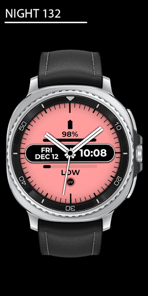 Night 132 - Analog Watch Face Screenshot 0